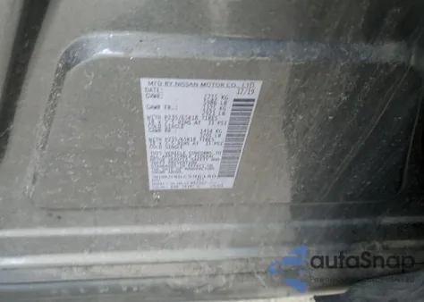 2020 Nissan Pathfinder Sl from USA, damaged, VIN 5N1DR2CN1LC596180